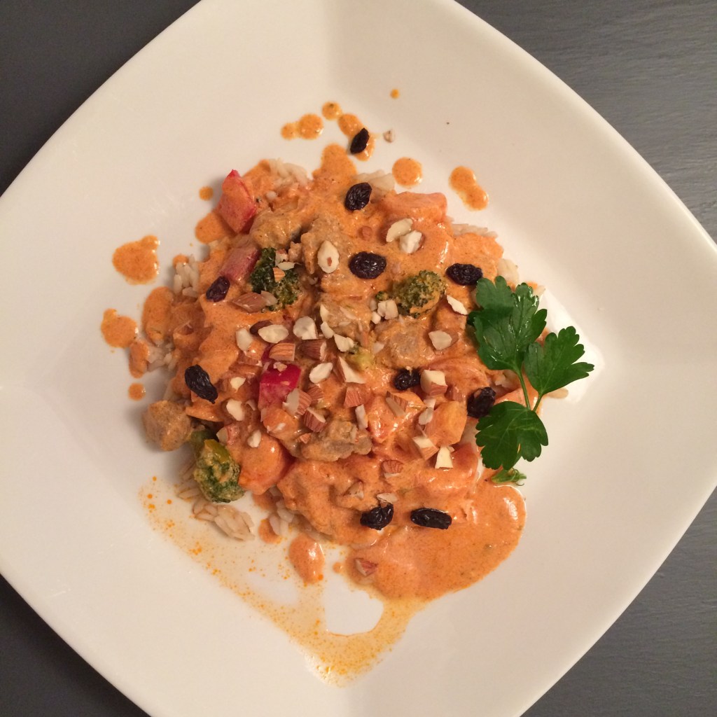 Biffgryte med rosiner