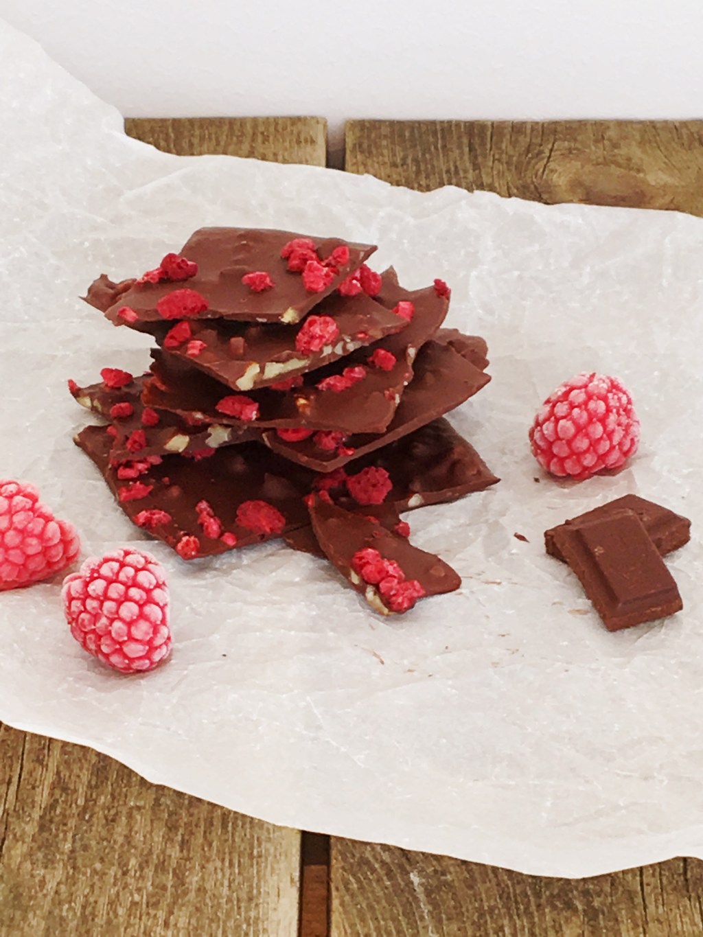 Konfekt med bringebær