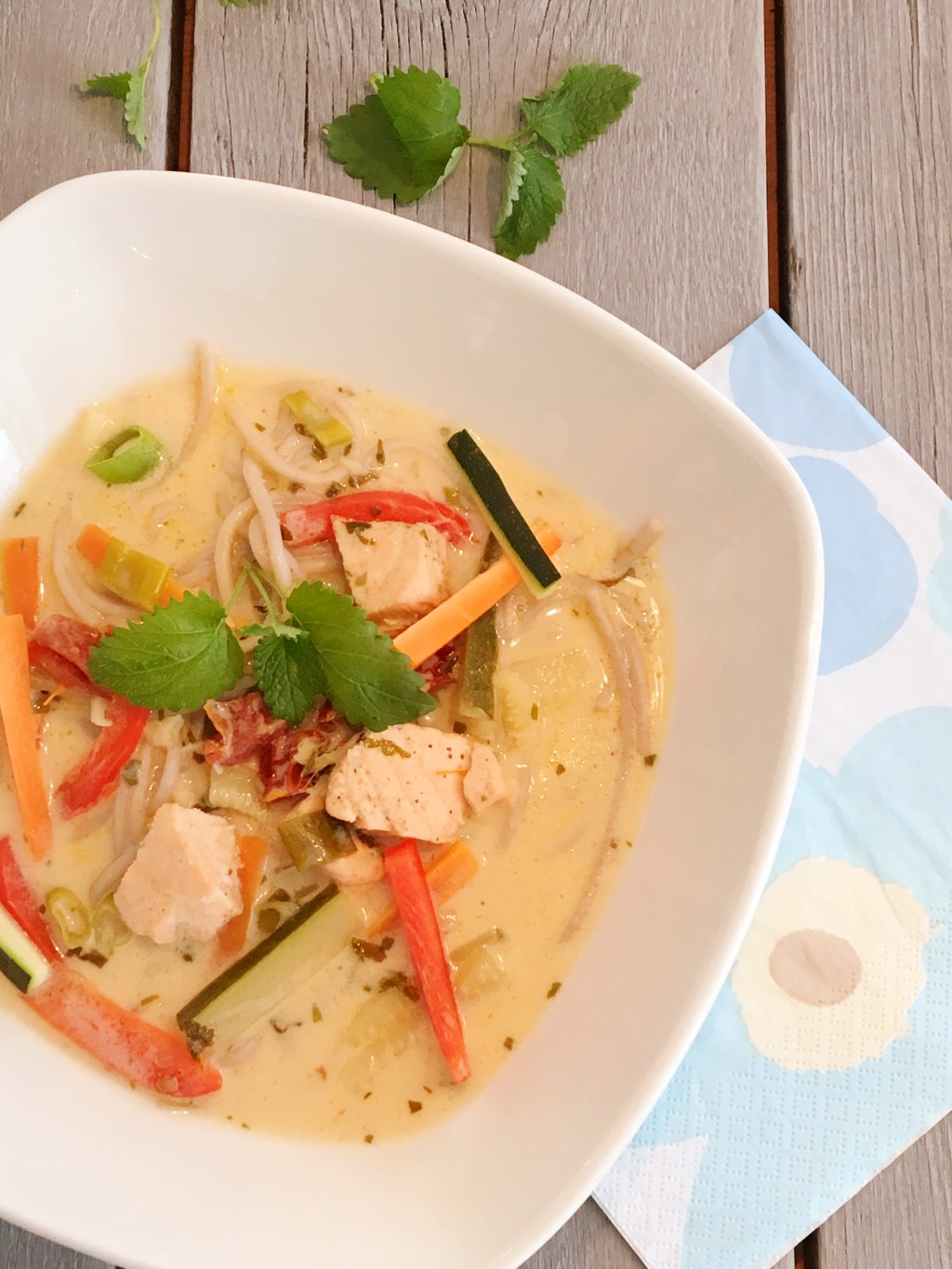 Sommerlig fiskesuppe